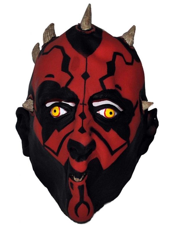Masque Darth Maul en latex pour adultes,
