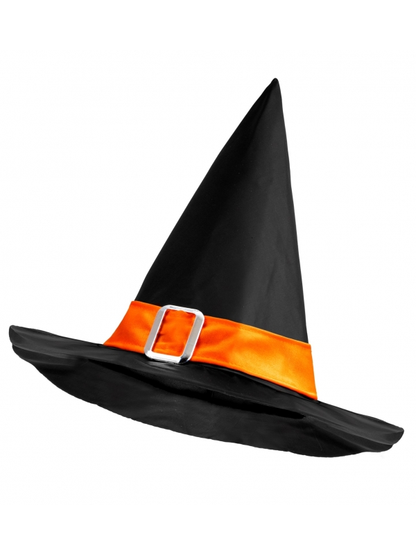 Chapeau de Sorcière Enfant | Halloween, Carnaval, Ruban Orange