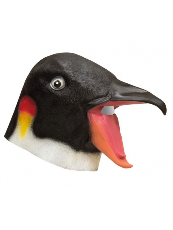 Masque Intégral de Pingouin en Latex : Vivez l'Aventure Antarctique