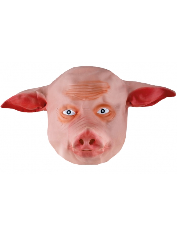 Masque Intégral de Cochon en Latex : Plongez dans l'Univers Porcin