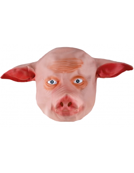 Masque Intégral de Cochon en Latex : Plongez dans l'Univers Porcin