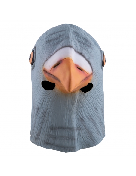 Masque Intégral de Pigeon Gris : Envolez-vous dans le Monde des Oiseaux