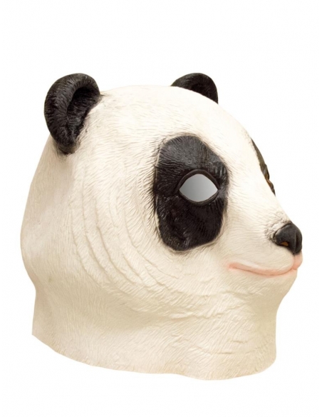 Masque Intégral de Panda en Latex : Incarnez la Douceur de la Nature