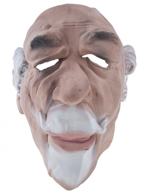 Masque en Latex de Vieillard : Un Voyage dans le Temps