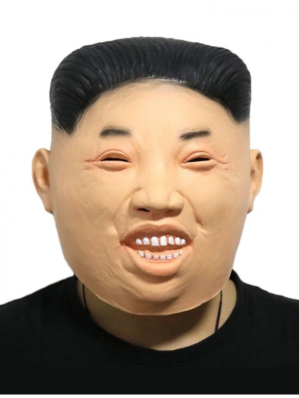 Masque en Latex Intégrale Adulte de Kim Jong-un : Une Transformation Saisissante
