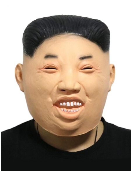 Masque en Latex Intégrale Adulte de Kim Jong-un : Une Transformation Saisissante