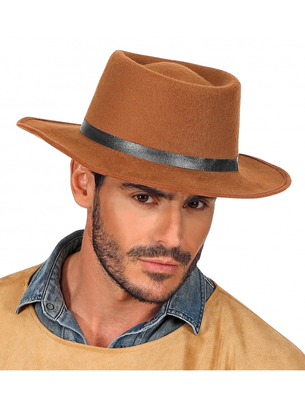 Chapeau Gaucho Marron : Élégance Argentine | Costume et Thèmes de Soirée