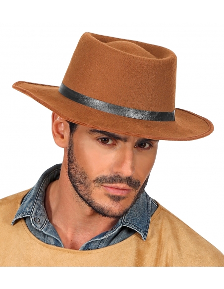 Chapeau Gaucho Marron : Élégance Argentine | Costume et Thèmes de Soirée