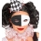 Masque Loup ARLEQUIN Noir et Blanc : Élégance et Mystère au Carnaval