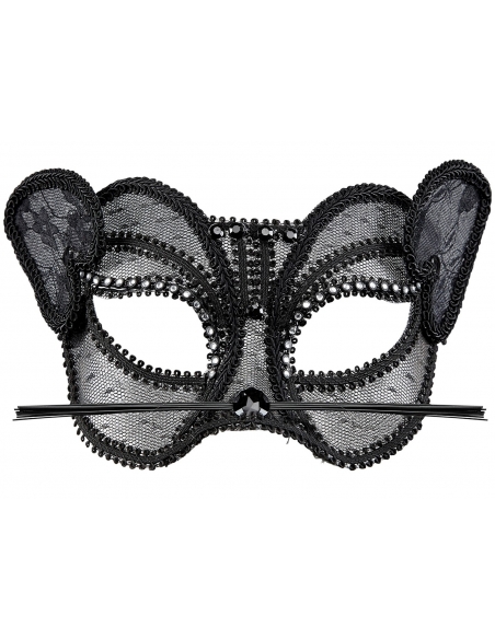 Masque Loup Panthère noire : : Élégance Sensuelle pour Bal Masqué et Soirées Sexy