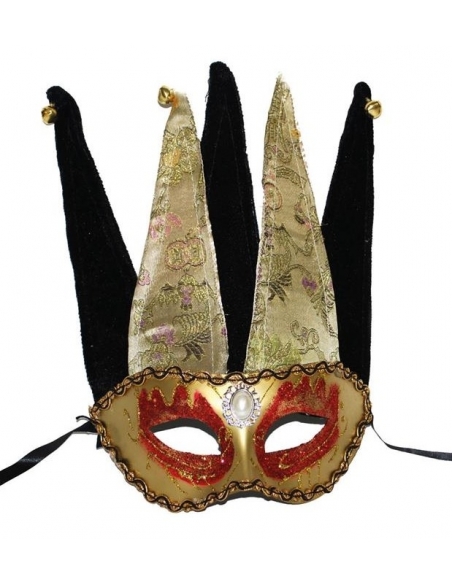 Loup de Venise Décoré : Élégance Mystérieuse pour Votre Carnaval