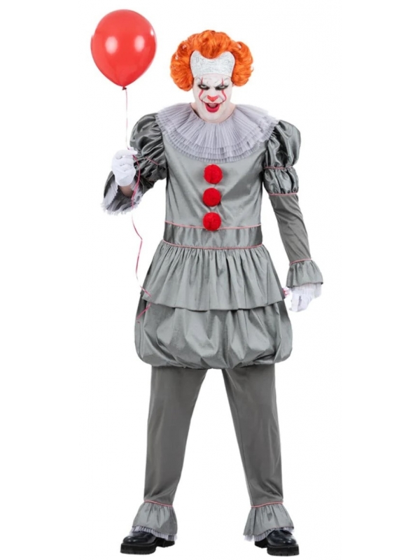 Perruque Pennywise Ça Chapitre Deux – Accessoire Déguisement Halloween Adulte