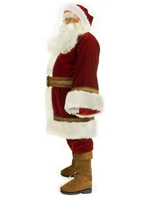 Costume père Noël d'Antan, Deluxe qualité professionnelle