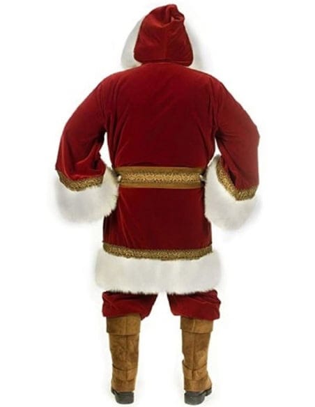 Costume père Noël d'Antan, Deluxe qualité professionnelle