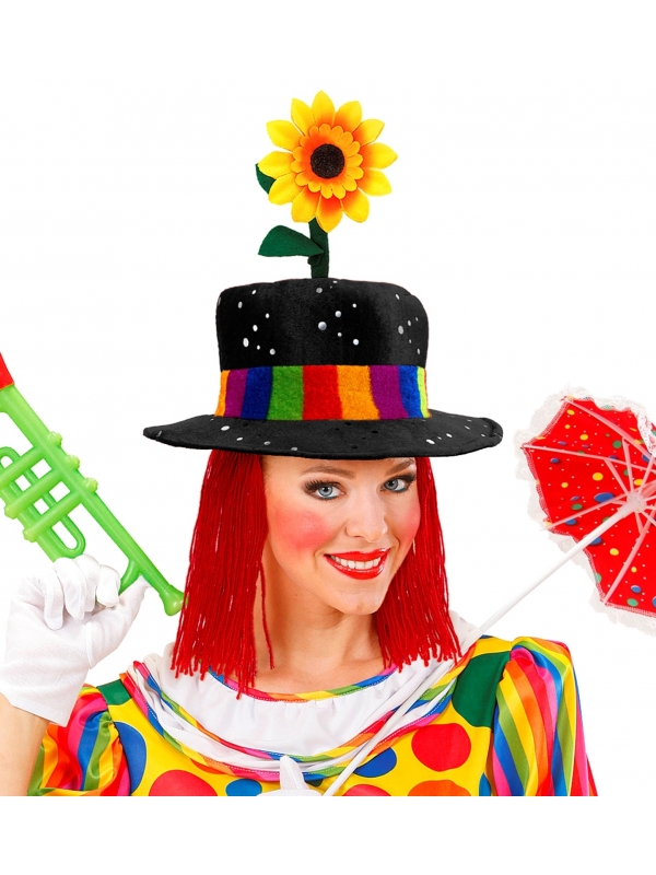 Chapeau de Clown en Velours : Élégance, Couleurs et Fous Rires Assurés
