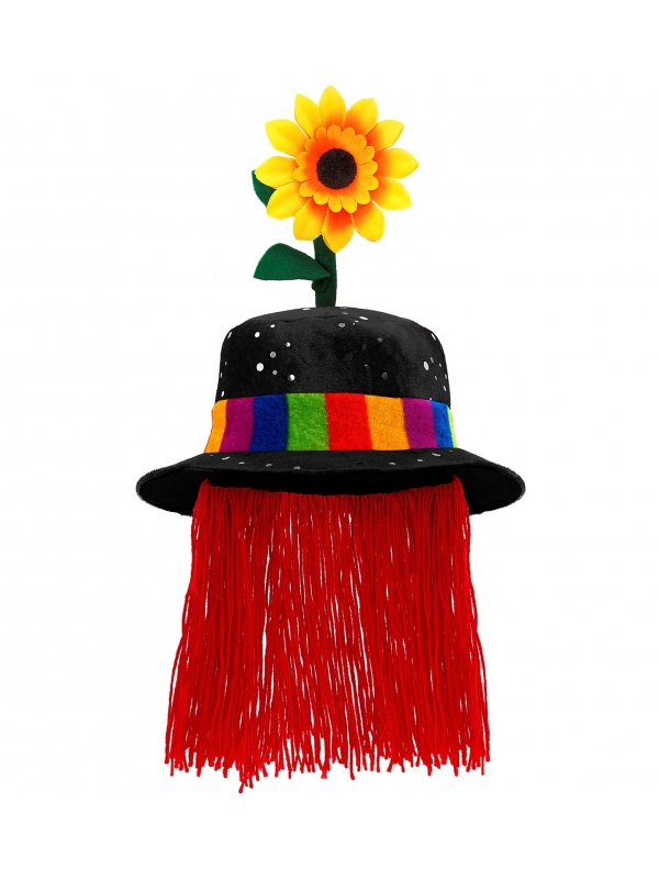 Chapeau de Clown en Velours : Élégance, Couleurs et Fous Rires Assurés