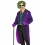 Déguisement Joker Halloween violet du S au XL