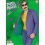 Costume Sexy Joker Halloween Homme Violet