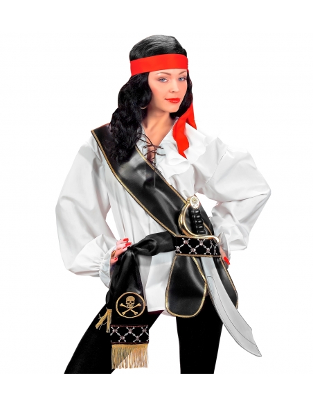 Baudrier de Pirate en PVC - Style Corsaire pour Adulte