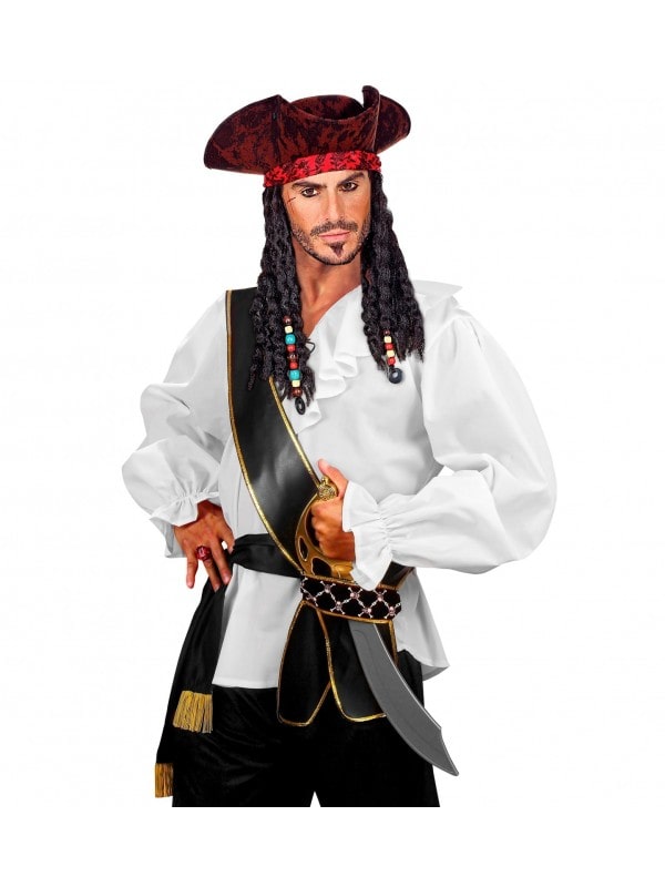 Baudrier de Pirate en PVC - Style Corsaire pour Adulte
