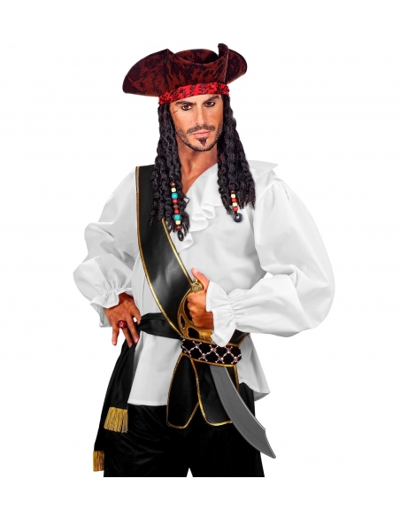 Baudrier de Pirate en PVC - Style Corsaire pour Adulte