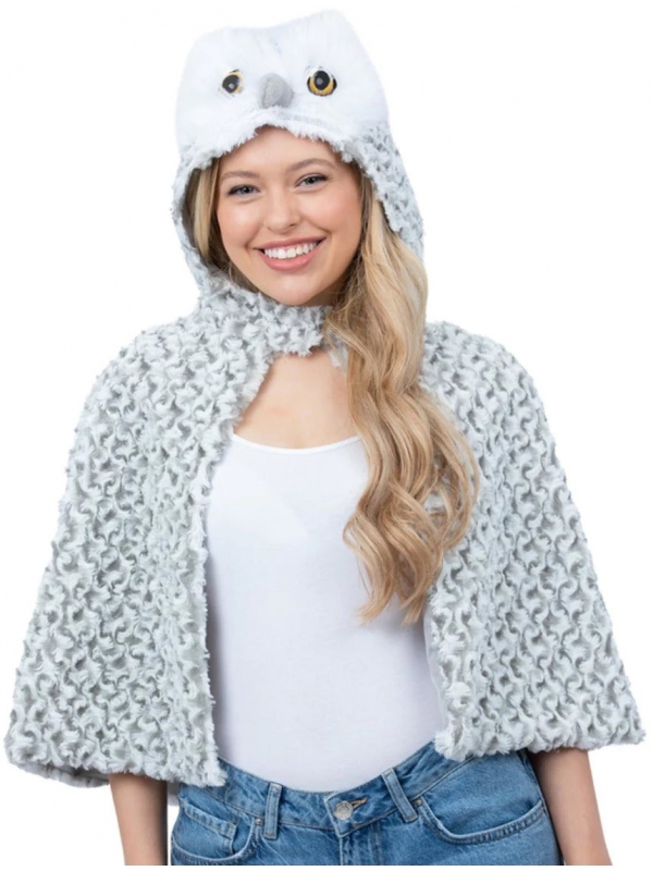Cape en Peluche de Bébé Chouette pour Adulte : Douceur et Mignonnerie