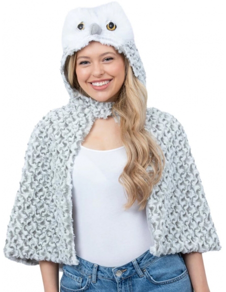 Cape en Peluche de Bébé Chouette pour Adulte : Douceur et Mignonnerie