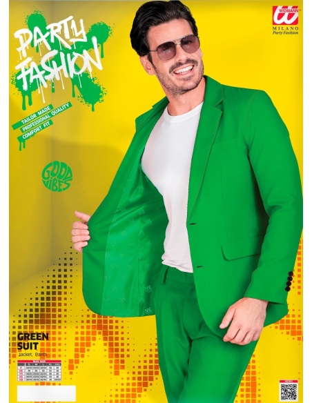 Costume Homme Vert - Élégance Naturelle et Raffinement Sophistiqué