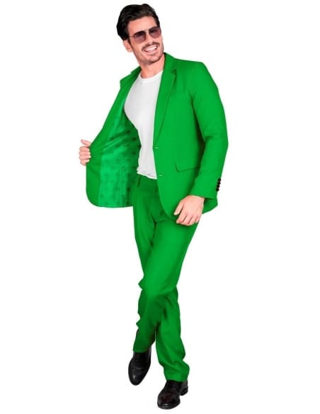 Costume Homme Vert - Élégance Naturelle et Raffinement Sophistiqué