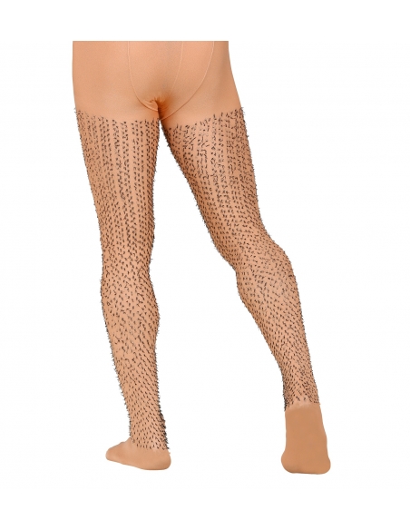 Collants Chair 60 DEN avec Faux Poils : L'Accessoire Incontournable pour Épater la Galerie