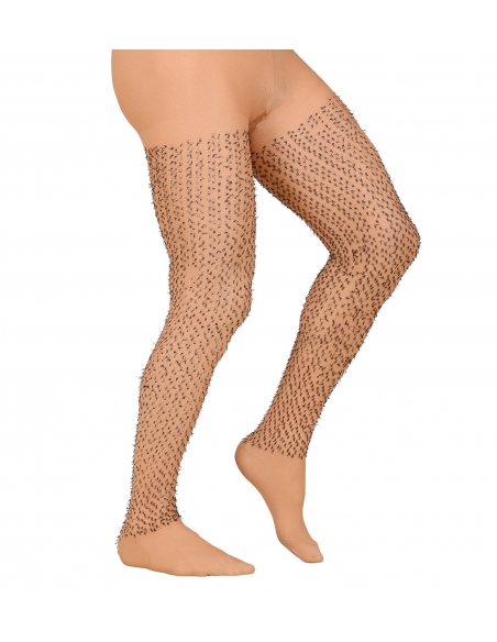 Collants Chair 60 DEN avec Faux Poils : L'Accessoire Incontournable pour Épater la Galerie