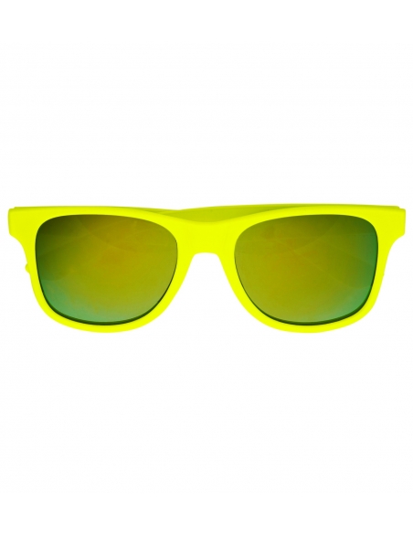 Lunettes Années 80 Jaunes A Lentilles "revo"