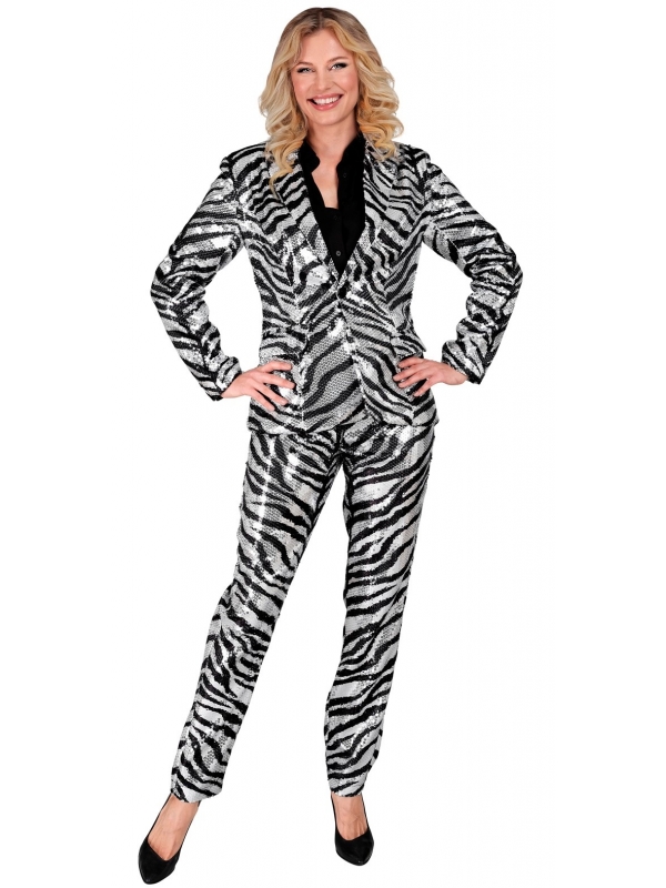 Pantalon Crayon Femme à Sequin Argent : Élégance et Glamour pour Soirées Festives