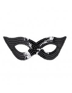 Masque Loup Sequin Noir pour toutes vos fêtes 2