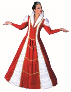 Robe de Reine de la Renaissance Deluxe - Haute Qualité