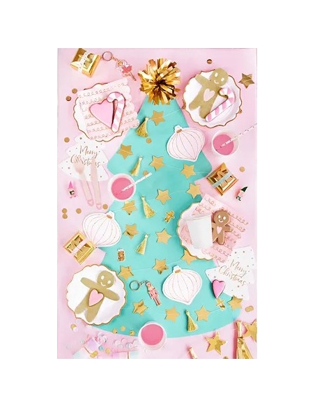 Serviettes Gingerbread Man, Lot de 20 pièces, Noël