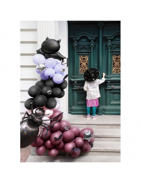 Guirlande de Ballons pour Halloween : Un Mélange Festif de Couleurs et de Fun !