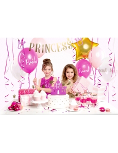 Kit décoration de fête pour fille de princesse