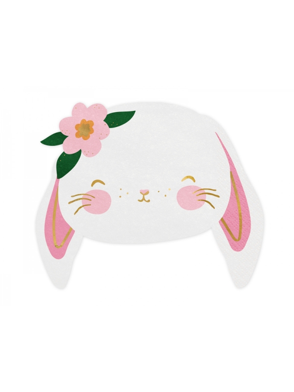 Serviettes de Table en Forme de Lapin : Ajoutez une Touche de Mignonnerie à Votre Fête