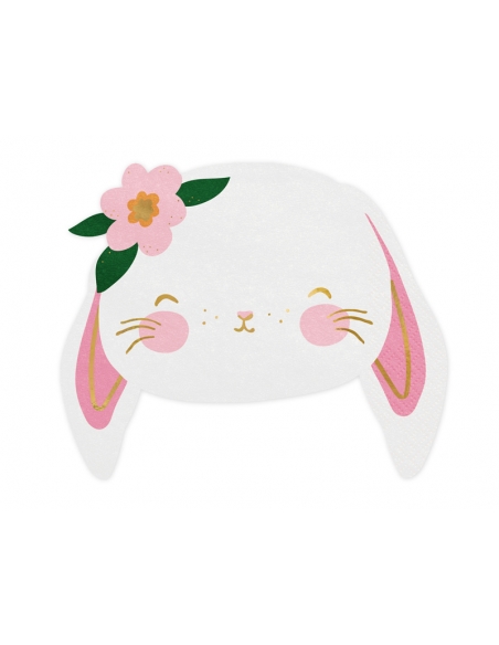 Serviettes de Table en Forme de Lapin : Ajoutez une Touche de Mignonnerie à Votre Fête