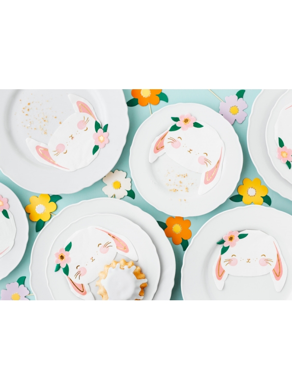Serviettes de Table en Forme de Lapin : Ajoutez une Touche de Mignonnerie à Votre Fête