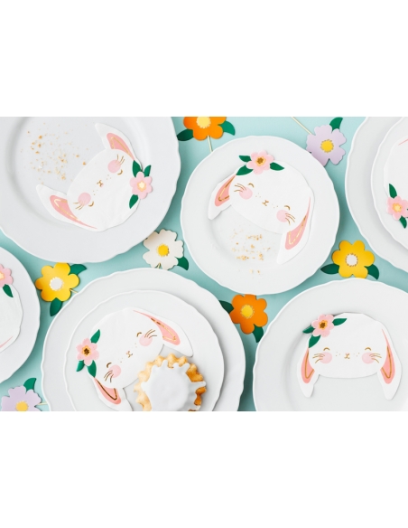 Serviettes de Table en Forme de Lapin : Ajoutez une Touche de Mignonnerie à Votre Fête