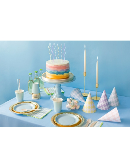 Assiettes Dorées 18 cm - Élégance pour Toutes les Occasions