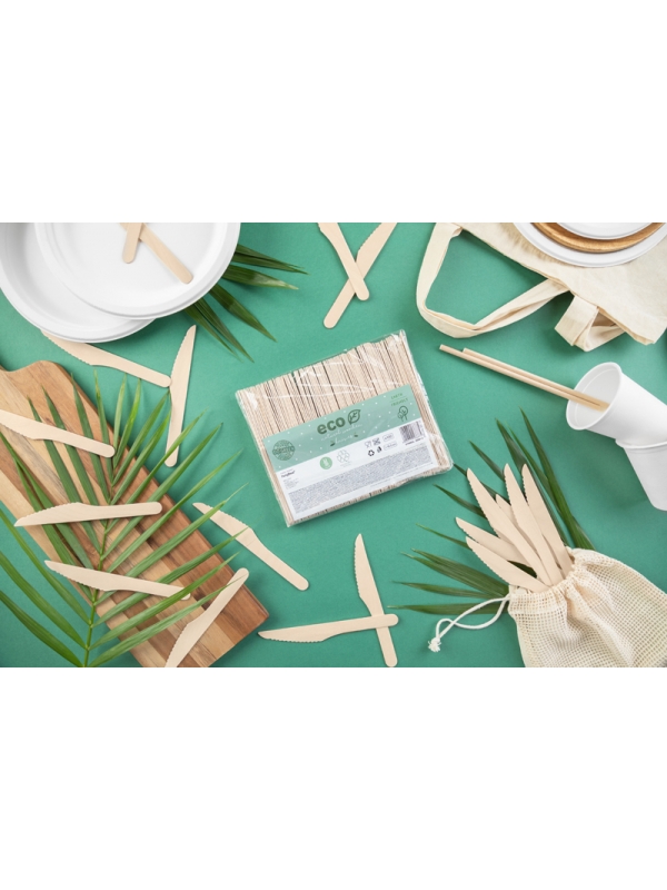 Cuillères en Bois, 16 cm - Écologiques et Pratiques pour Toutes Occasions (100 pc.)