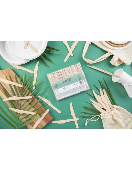 Cuillères en Bois, 16 cm - Écologiques et Pratiques pour Toutes Occasions (100 pc.)