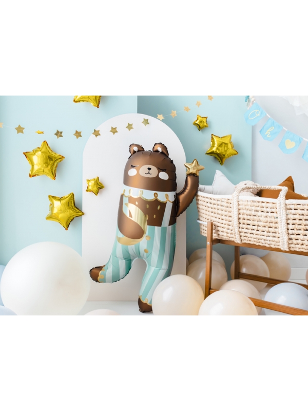 Ballon en Mylar Ours, 72x104 cm, mix