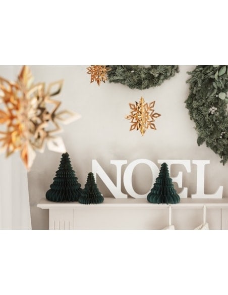 Lettre L en Bois Blanche - Personnalisez Votre Décoration de Noël