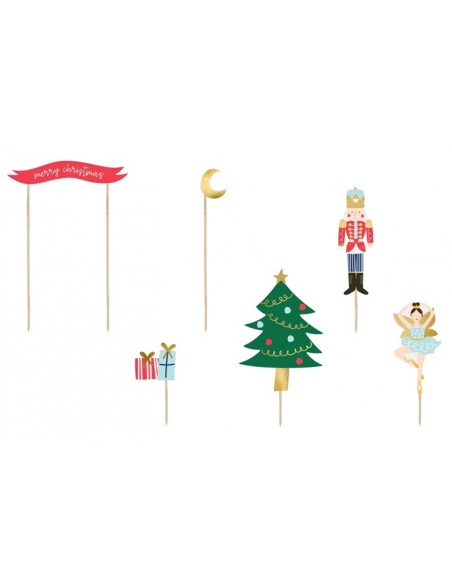 Décorations pour Gâteau Casse-Noisette - Ajoutez de la Magie à vos Desserts de Noël