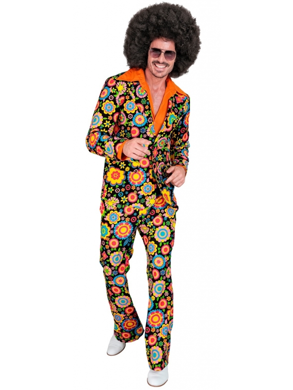 Costume Rétro Années 60 et 70 pour Homme du S au XXL