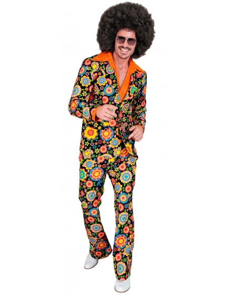 Costume Rétro Années 60 et 70 pour Homme du S au XXL